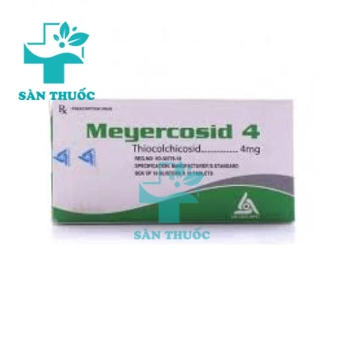 Meyercosid 4 Meyer - BPC - Điều trị giãn cơ trong các bệnh lý thoái hóa đốt sống